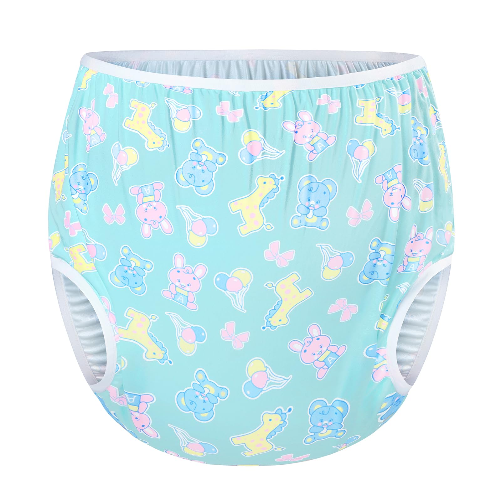 大人用おむつカバー　白　縁取りブルー　SSサイズ　清潔感あり　小柄な方にお勧め Amazon.co.jp: LittleForBig大人用 PUL布製プルアップ式おむつカバー